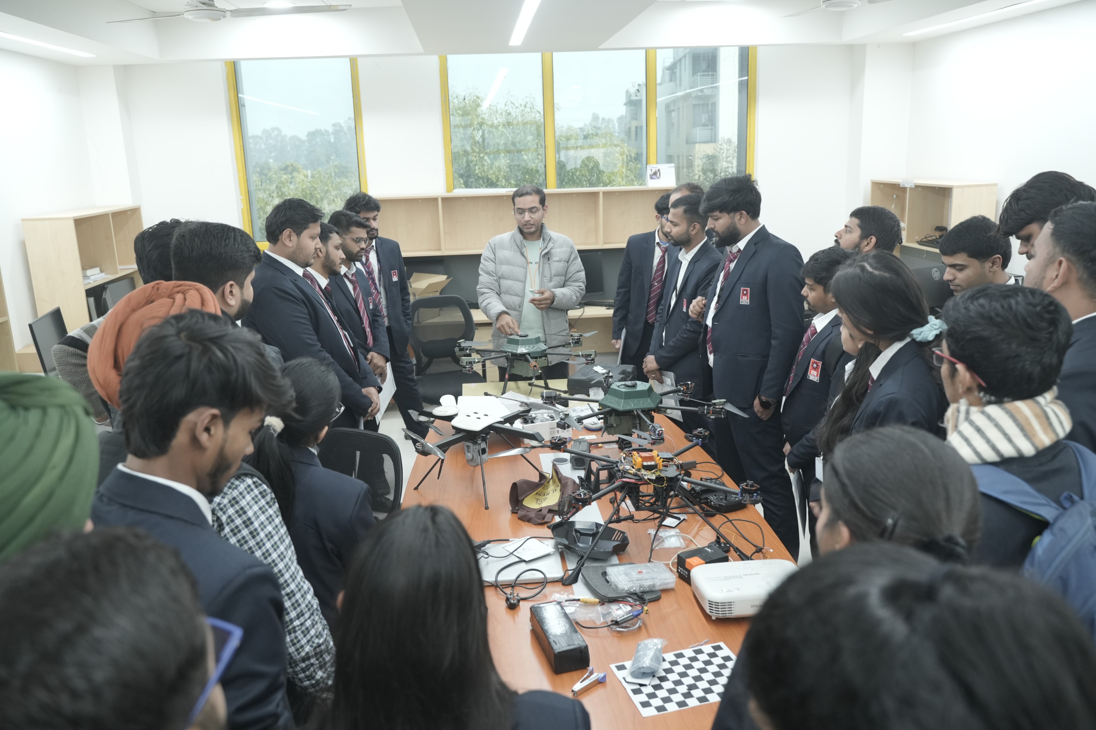 One Day AI Awareness Programme for the Next Generation of Engineers  Lab Visit