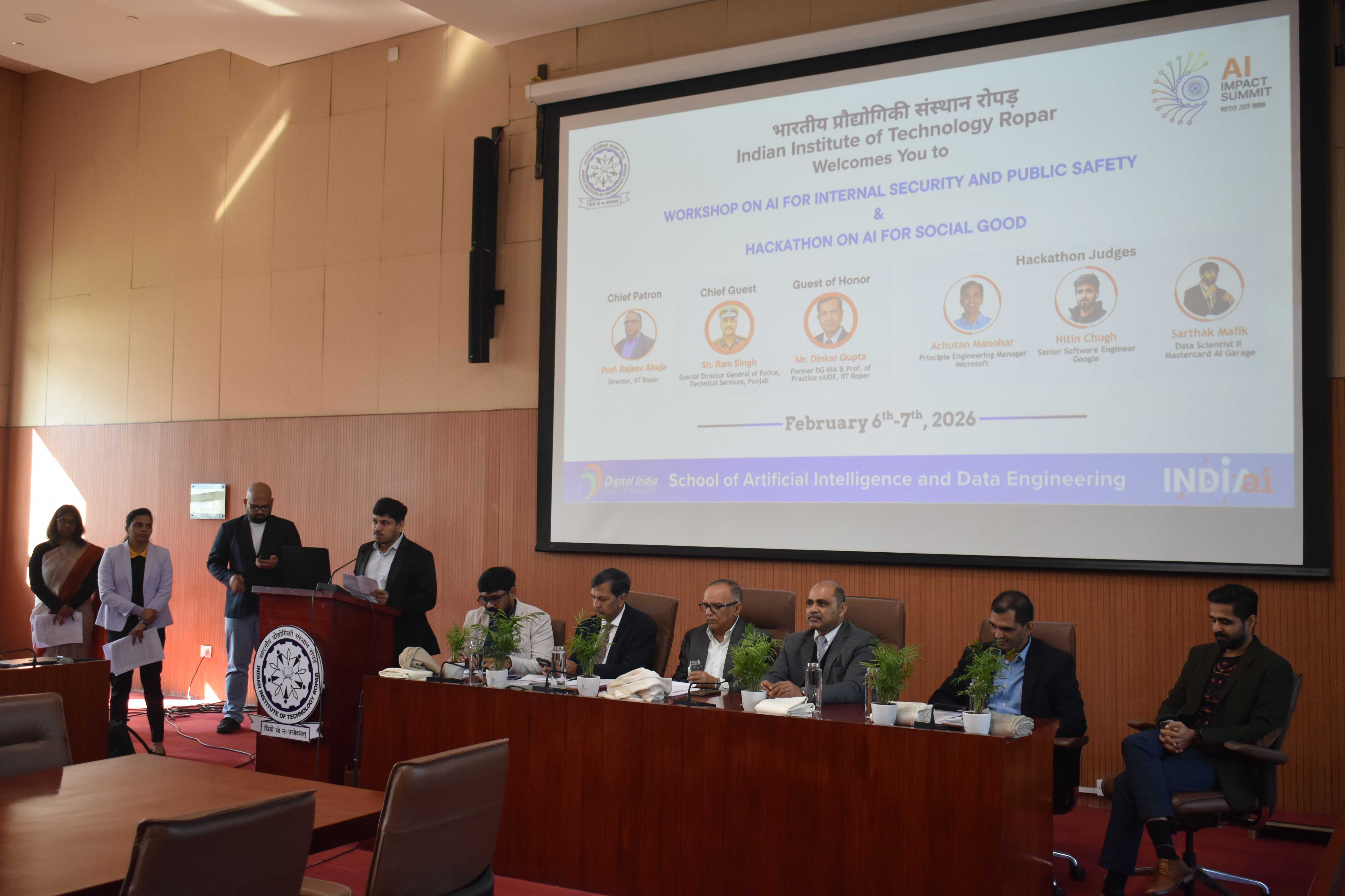 Workshop for Punjab Police